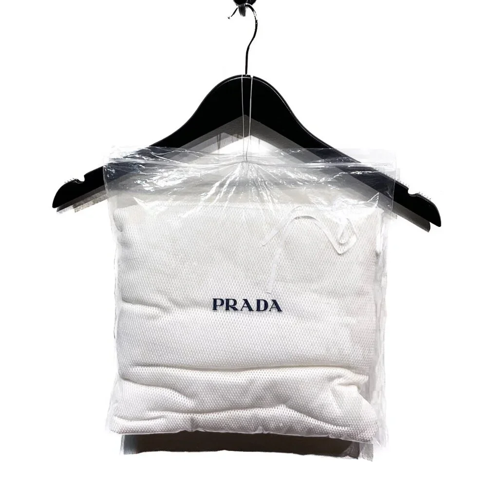 Prada Black Cotton Shirt with Crystals Embellished Collar - Picture 10 of 10